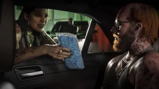 Port Gellhorn, official still: Business in the car park
